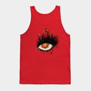 Fractured Lava Eye Tank Top